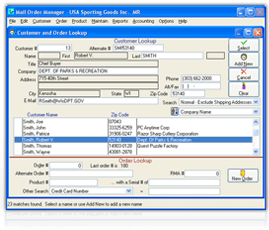 mail order manager software